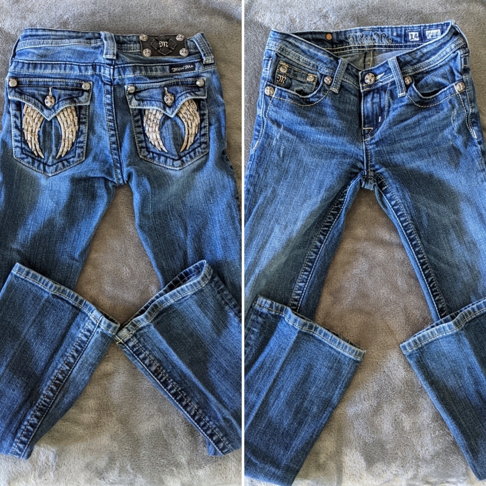 Girls size 14 Miss Me Jeans